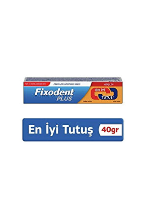 Plus En Iyi Tutuş Diş Protez Yapıştırıcı Krem 40gr