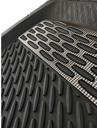 Volkswagen Passat CC 2012 Uyumlu Derin Havuzlu Üniversal Pro Paspas Siyah - Gri 