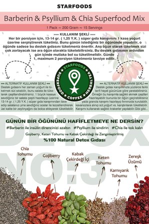 Starfoods Detox Seti Detox Kahve + Detox Çay + Detoks Destek Gıdası 3'lü Süper Set