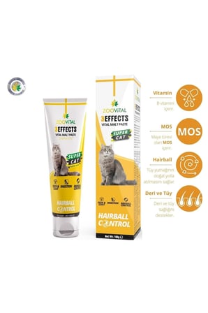 3 Adet Hairball Malt Paste Kediler Için Tüy Yumağı Önleyen Malt Macun 100gr