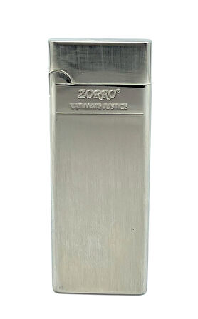 Zorro Ultra İnce Çakmak Limited Edition - Pirinç Renk