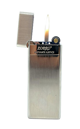 Zorro Ultra İnce Çakmak Limited Edition - Pirinç Renk