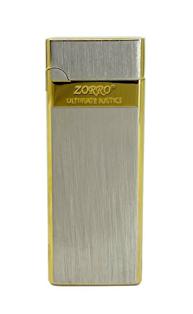 Zorro Ultra İnce Çakmak Limited Edition - Altın Rengi