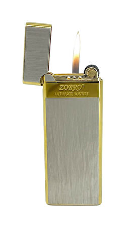 Zorro Ultra İnce Çakmak Limited Edition - Altın Rengi