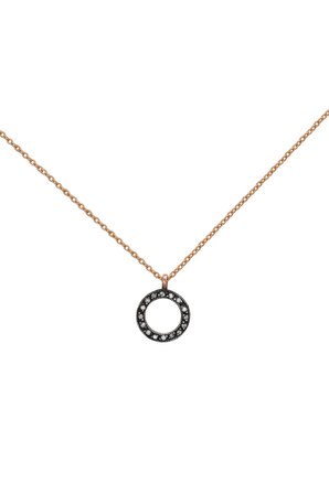 4 Element- Pırlantalı Hava Sembolü Kolye