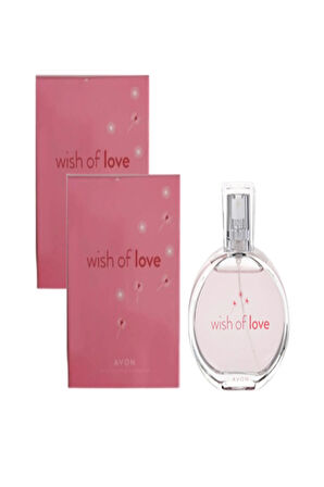 Wish of Love Kadın Parfüm EDT 50 ml (2 Adet)