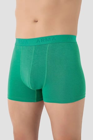 Özel Üretim Rahat Kombin Konfor Erkek Yeşil Bambu Boxer 3'lü Paket