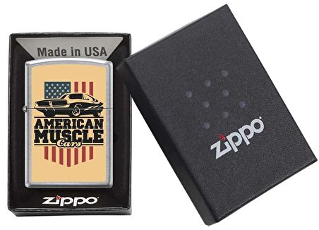Zippo American Muscle Cars Dizayn Çakmak