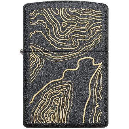 Zippo Topo Map Dizayn Çakmak