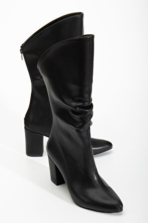 Zora Körüklü Topuklu Çizme