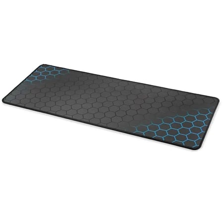 ONEZERO ZR993 Gaming Mouse Pad 300 x 700 mm - Petek Desenli Mavi