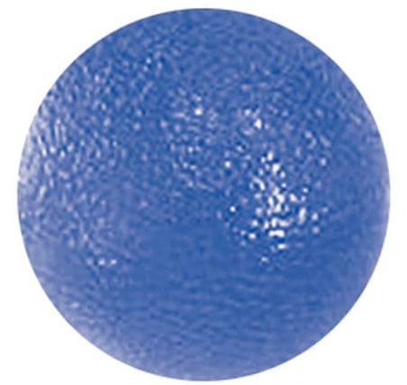 Özel Üretim Özel Yılbaşı Rahatlama TJB-100 Silikon Stres Topu Mavi - 4,5 cm Çap