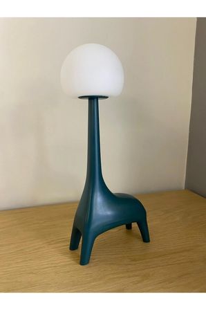 Ilgaz Zürafa şekli şarj edilebilir bluetoothlu atmosfer LED masa lambası çocuk odası çalışma masası bebek odası