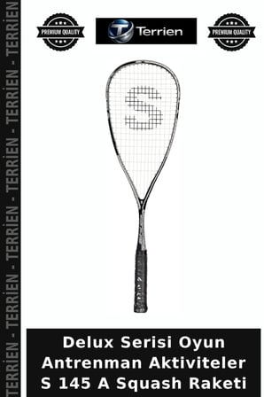 Delux Serisi Oyun Antrenman Aktiviteler S 145 A Squash Raketi