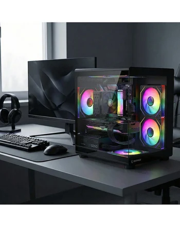 Zeiron Mohawk X5 AMD Ryzen 5 7500F-MSI A620M-B/GEFORCE RTX 5060Ti 16GB X2 ICE/512GB M.2/16GB DDR5 Siyah-OEM Oyuncu Paket