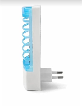 SHOP Elektrikli Sinek Savar - Uv Işıklı Priz Tipi Sessiz Böcek Öldürücü Cihaz - Sinek Kovucu Gece Lambası