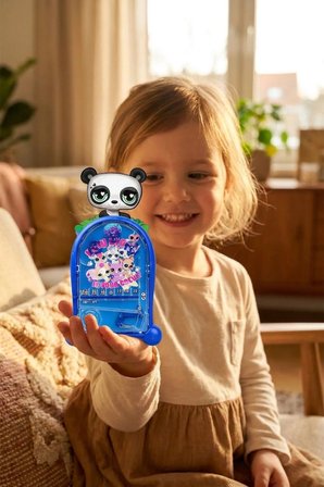 Pinball Oyunu Littlest Pet Shop Nostaljik Retro Eğitici El Oyunu Pilsiz 2+ Yaş Çocuk Oyuncak