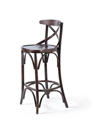 Thonet Ahşap Bar Sandalyesi