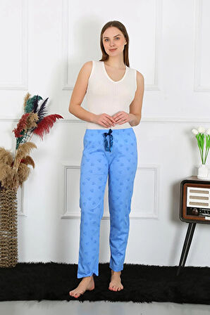 Kadın Pamuklu Tek Alt Pijama