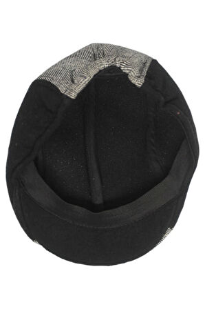 Kış Ve Sonbahar İçin Balık Sırtı Desenli Kasket Şapka Rahat Ve Esnek