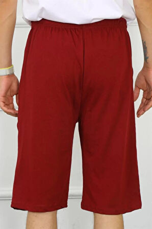 Erkek Cepli Pamuk Lakost Kapri Bordo