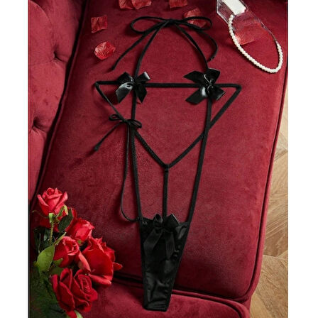 Fiyonklu Lastik Gecelik (Eldivensiz) CK2710139