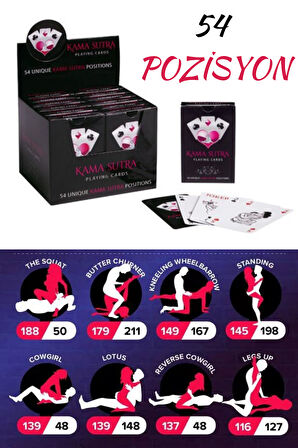 Kamasutra Kart Erotik Oyun Kartı
