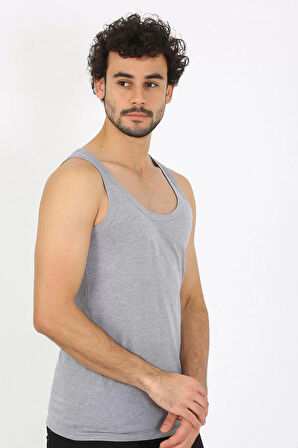 Erkek Gri Ribana Atlet