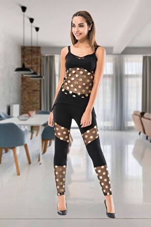 Askılı Kadın Tayt Takım 1501