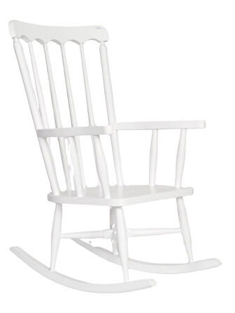 Dakota Rocker Amerikan Retro Ahşap Sallanır Sandalye