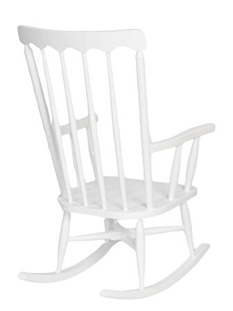 Dakota Rocker Amerikan Retro Ahşap Sallanır Sandalye