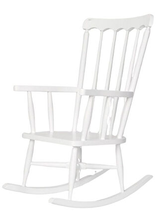 Dakota Rocker Amerikan Retro Ahşap Sallanır Sandalye