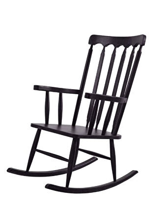 Dakota Rocker Amerikan Retro Ahşap Sallanır Sandalye