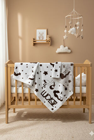 Bunny Peluş Bulut Bebek Battaniyesi - ZT600