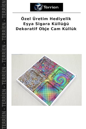 Özel Üretim Hediyelik Eşya Sigara Küllüğü Dekoratif Obje Cam Küllük
