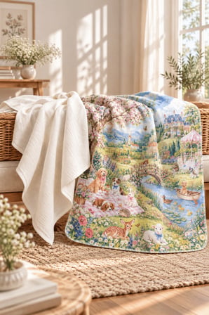 LittleAtelier | 2'li %100 Organik Pamuk Müslin Örtü - Battaniye Seti 75x80 cm | Oeko-tex | Gots - ZTLittleAtelier
