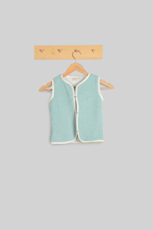 Heritage Puffy Astarlı Peluş Bebek Çocuk Yelek - Wellsoft Yelek - ZTPUFYELEK