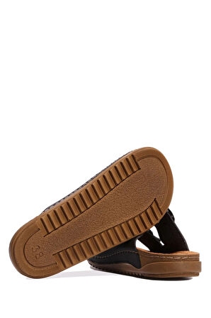 KADIN ANATOMİK DERİ ÇİFT BANTLI TERLİK