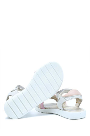 S24V024 Kifidis-Kids Kız Çocuk Deri Sandalet 24-30