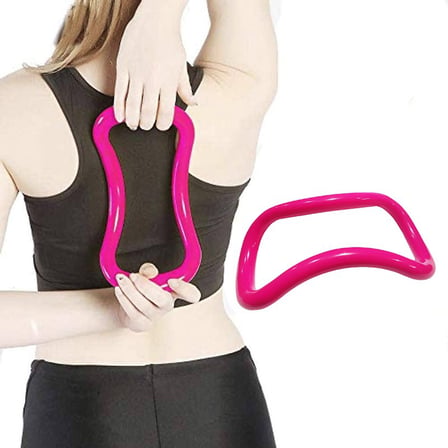 Delux Serisi Stretching Aracı Spor Aleti Forma Girme YR-40 Pembe Renk Yoga Ring