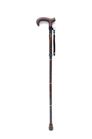 GB845 Desenli Katlanır Baston Şal Desenli