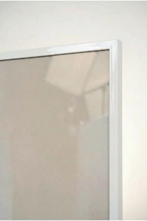 Bej ve Toprak Tonları Geometrik Soyut 2'li Cam Tablo Seti - Beyaz Metal Çerçeveli Ev Ve Ofis Tablosu