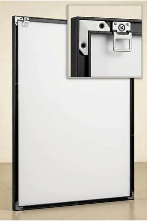 Bauhaus Harmonisi Pastel Tonlu Soyut 3'lü Cam Tablo Seti Siyah Metal Çerçeveli Ev Ve Ofis Tablosu