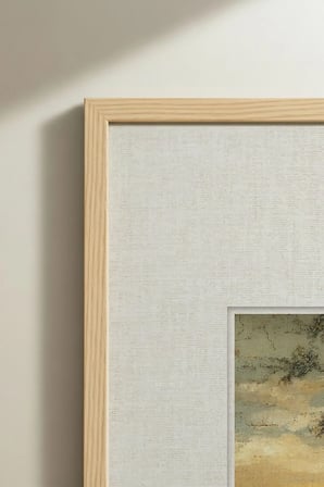 3 ADET DOĞAL AHŞAP ÇERÇEVELİ GÖL DOĞA VE DAĞ MANZARALI VİNTAGE TABLO