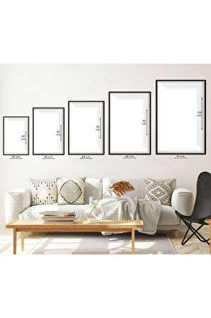 Gümüş Metal Çerçeveli Soyut Desen Şekiller Üçlü Kırılmaz Cam Tablo Seti