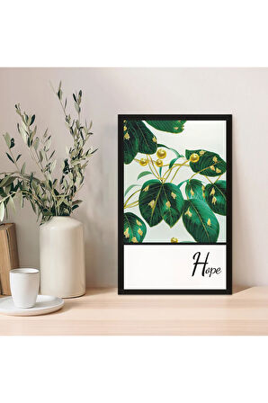 1 Adet Lacivert Mdf Zeminli Bronz Minimal Mdf Çerçeve Görünümlü Mdf Tablo