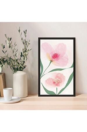 1 Adet Antrasit Mdf Zeminli Gümüş Spiral Mdf Çerçeve Görünümlü Mdf Tablo