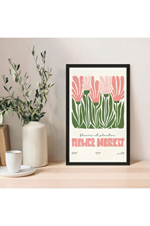1 Adet Siyah Mdf Zeminli Altın Minimal Mdf Çerçeve Görünümlü Mdf Tablo
