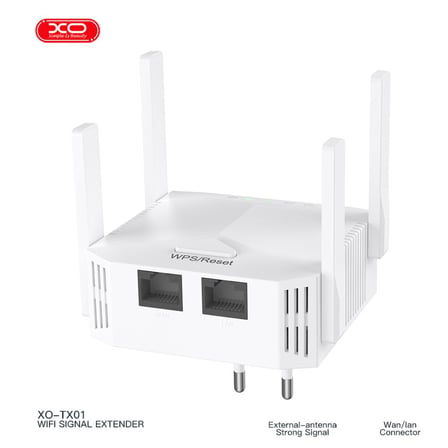 Ethernet Portu Kablosuz Ağ Ev Kullanımı TX01 1200Mbps Dual Band Wi-Fi Sinyal Güçlendirici 5GHz