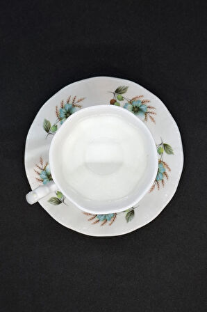 MayFair Pottery Vintage Duble Kahve Fincanı 2 Parça 160 ml